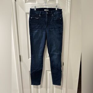 Good American Dark Indigo Skinny Jeans